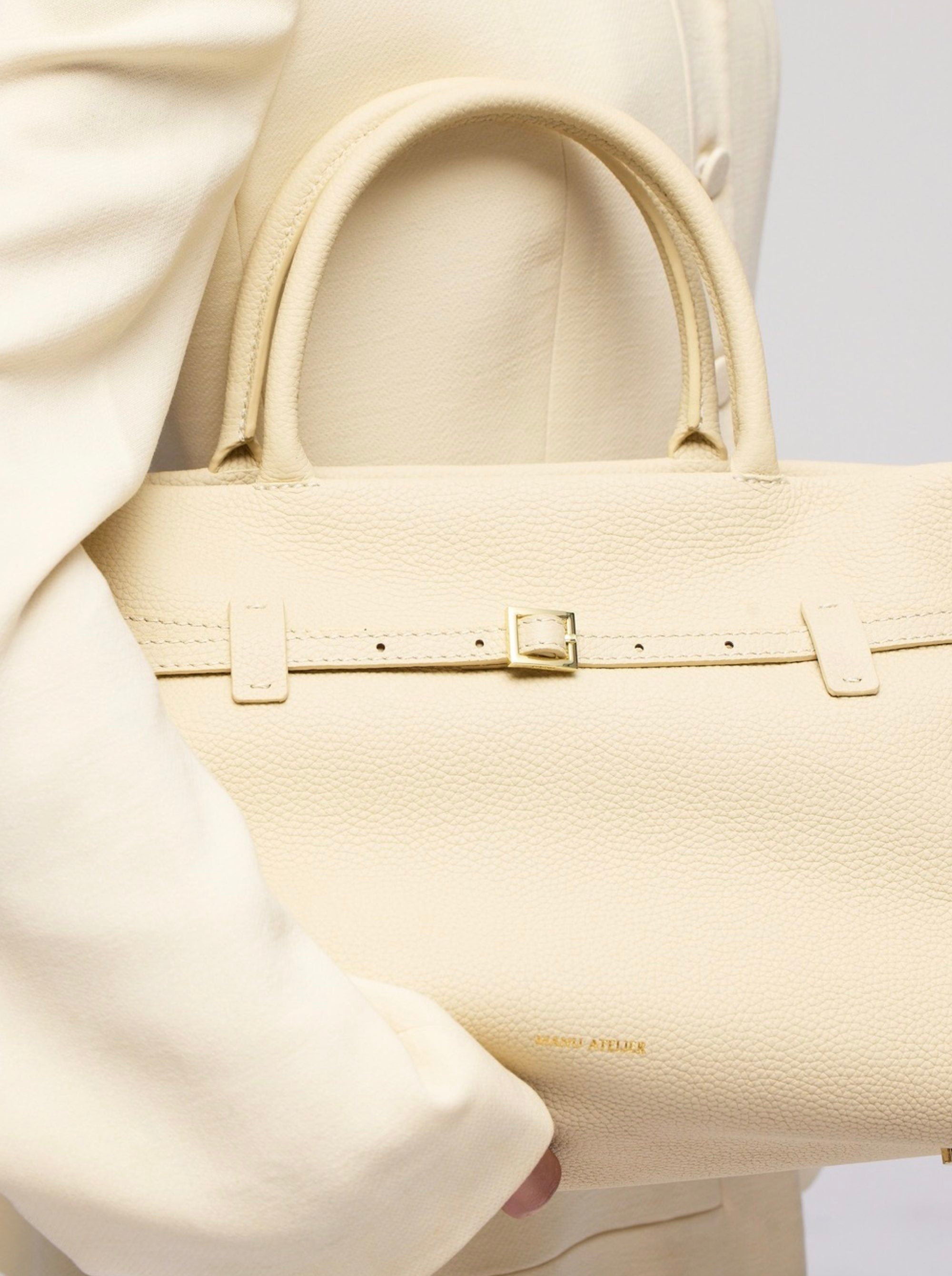 Vanilla Grained Leather