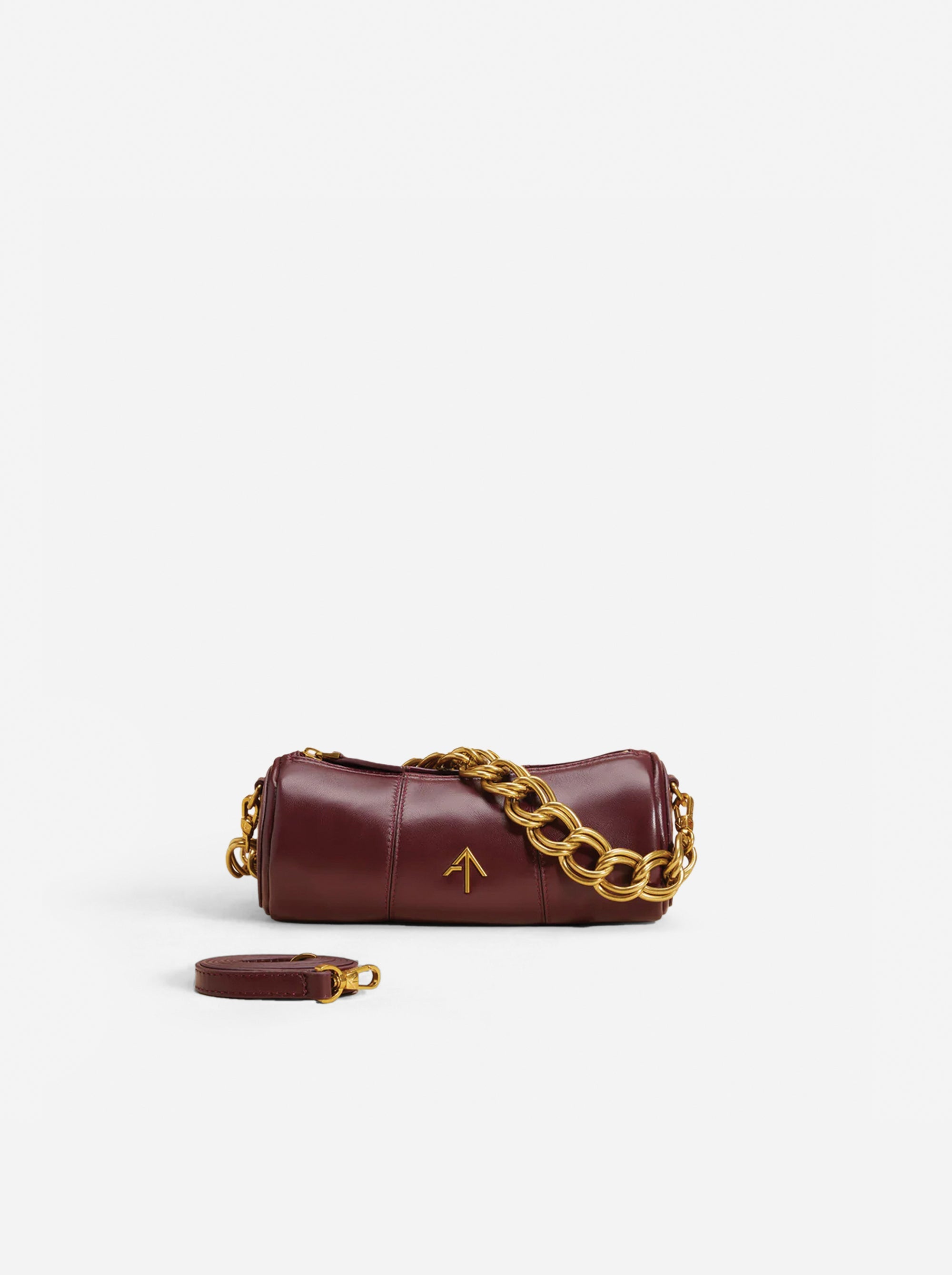 XX Mini Cylinder Soft Calf Leather Merlot
