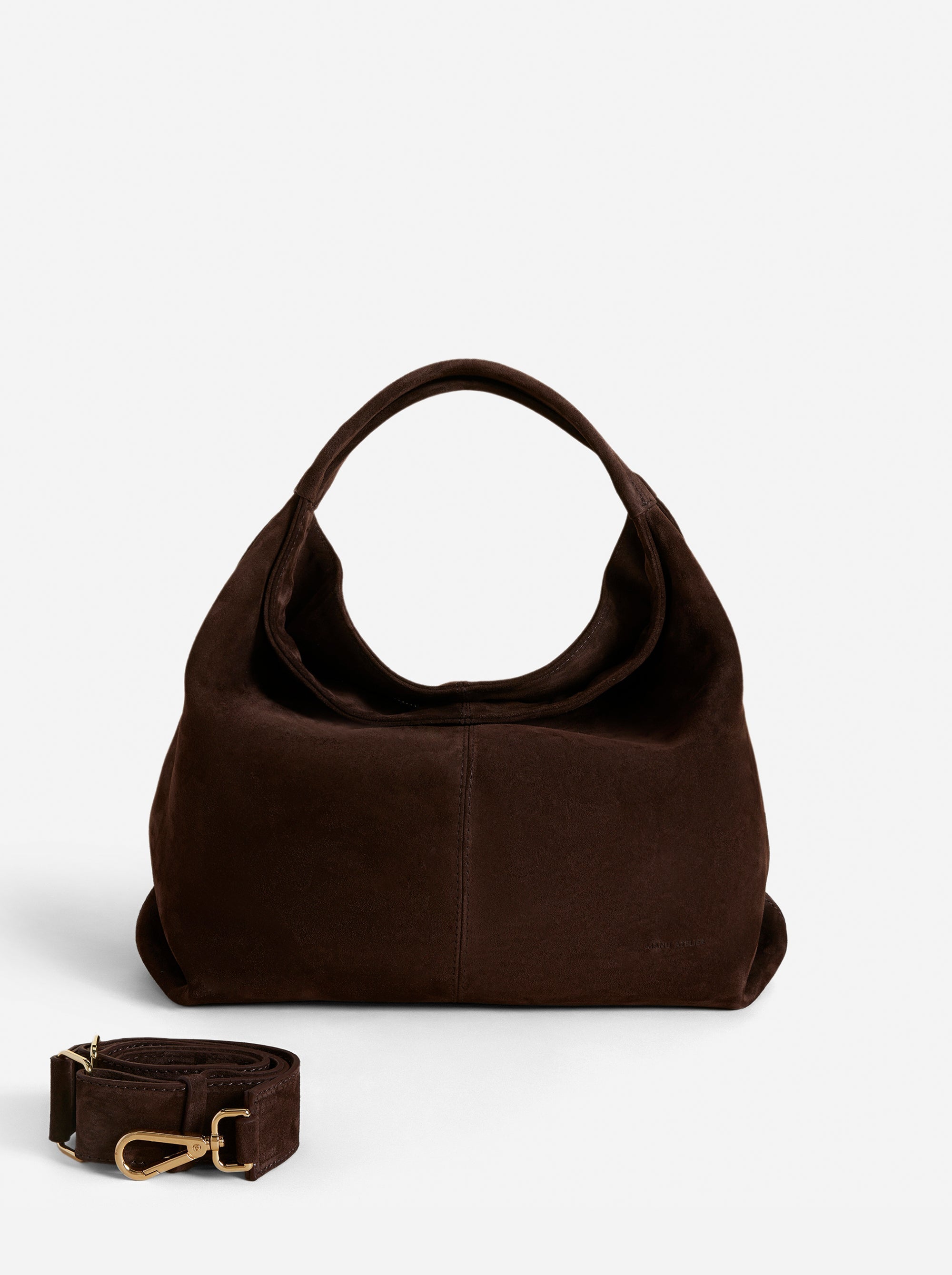 Gala Deep Brown Suede