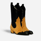 Deniz Boots Black Soft & Safari Suede