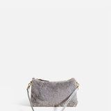 Mini Prism Stone Blue Faux Fur