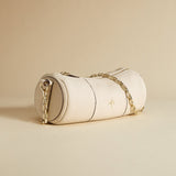 Cylinder  Calf Skin Leather Vanilla Side