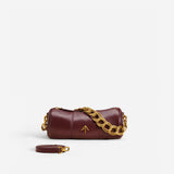 XX Mini Cylinder Soft Calf Leather Merlot 