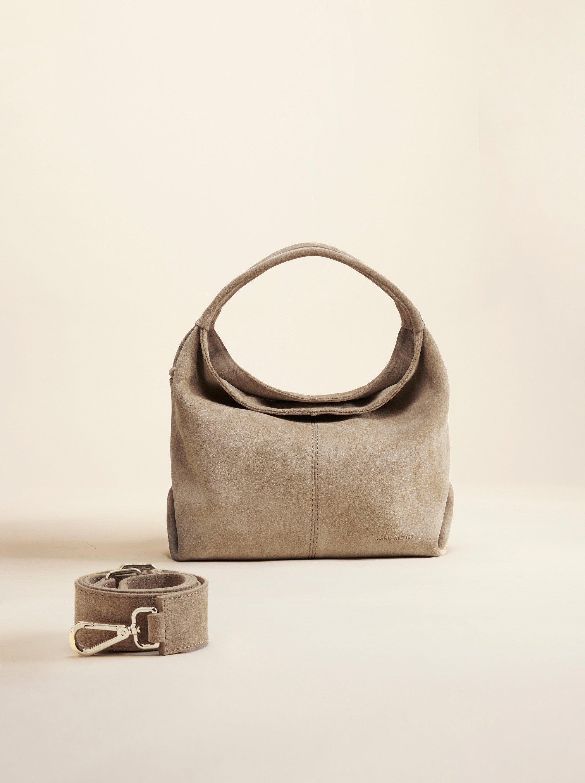 Mini Gala Linen Suede Front