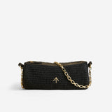 Cylinder Black Crochet Front