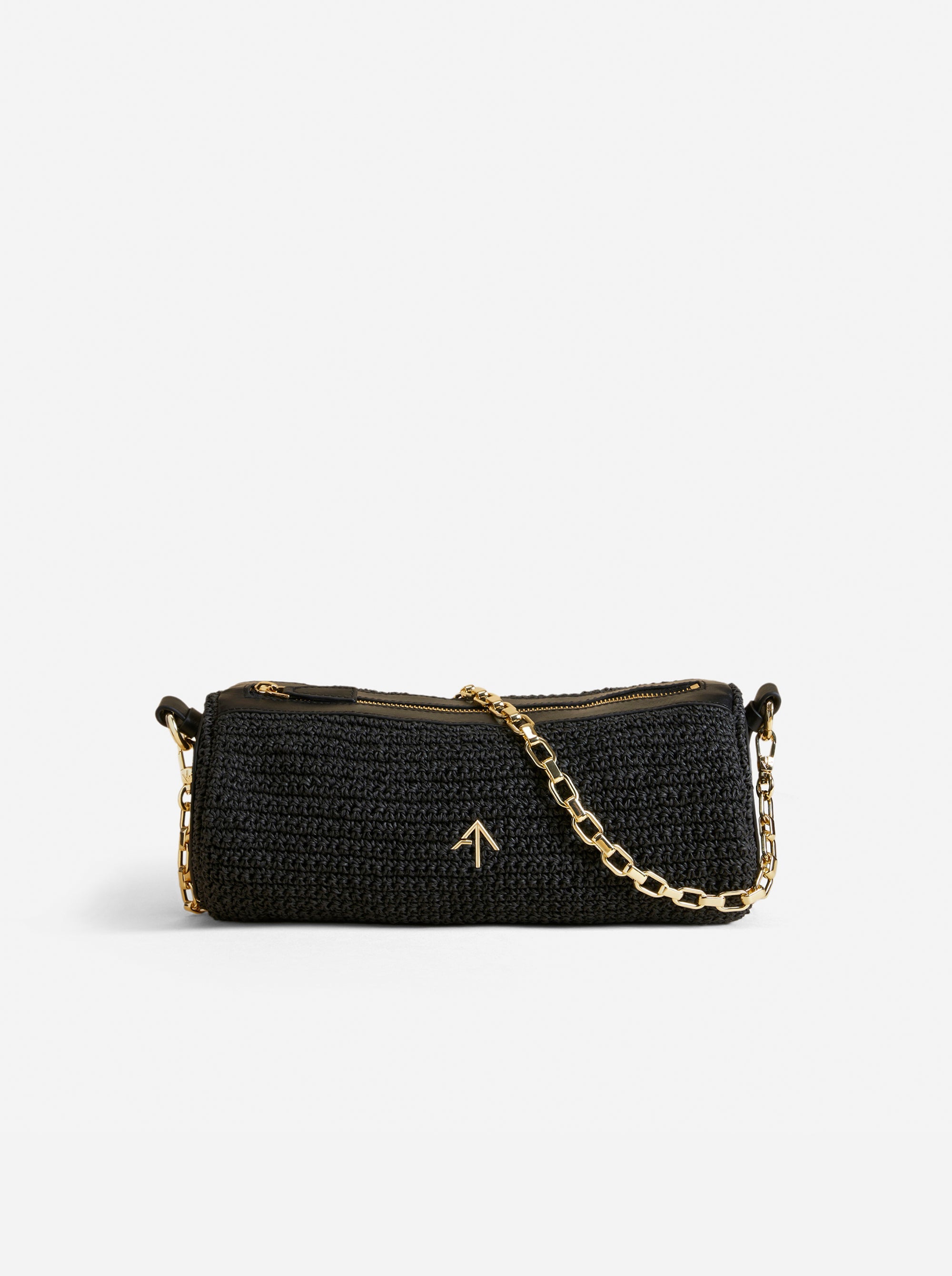 Cylinder Black Crochet Front