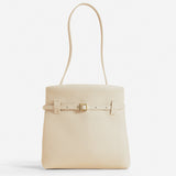 Mini Tote Du Jour Calf Skin Leather Vanilla 