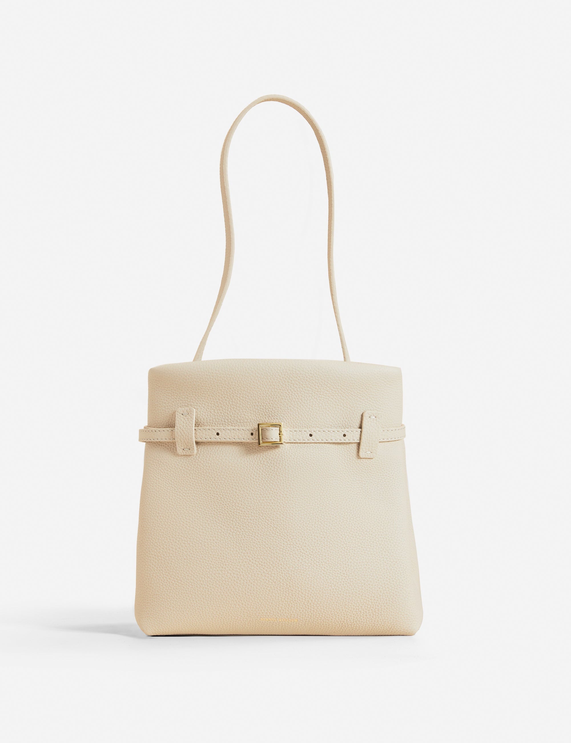 Mini Tote Du Jour Calf Skin Leather Vanilla 