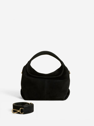 Mini Gala Black Suede
