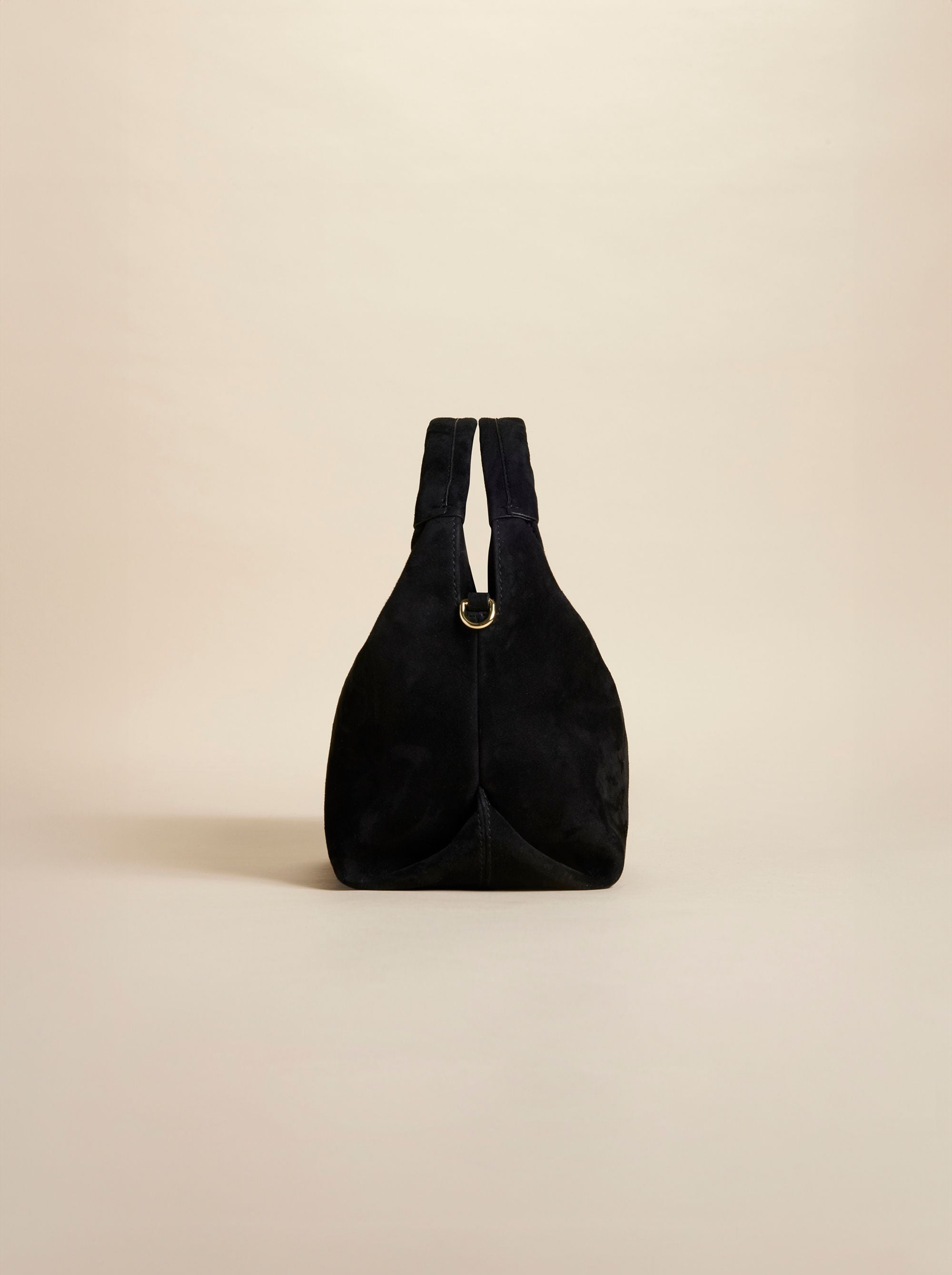 Mini Gala Suede Leather Black 2