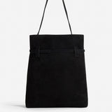 Tote du Jour Black Suede Back