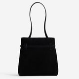 Mini Tote du Jour Black Suede