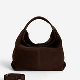 Gala Deep Brown Suede 