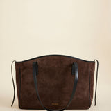 XL du Jour Deep Brown Suede & Black Soft 