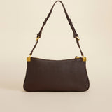 Three Zipped Deep Brown 