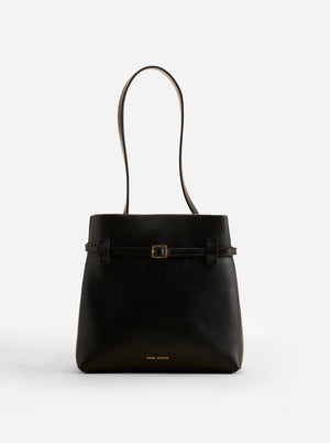 Mini Tote du Jour Black Soft