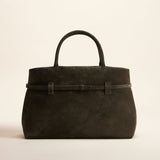 Le Cambon 35 Tobacco Green Suede Back