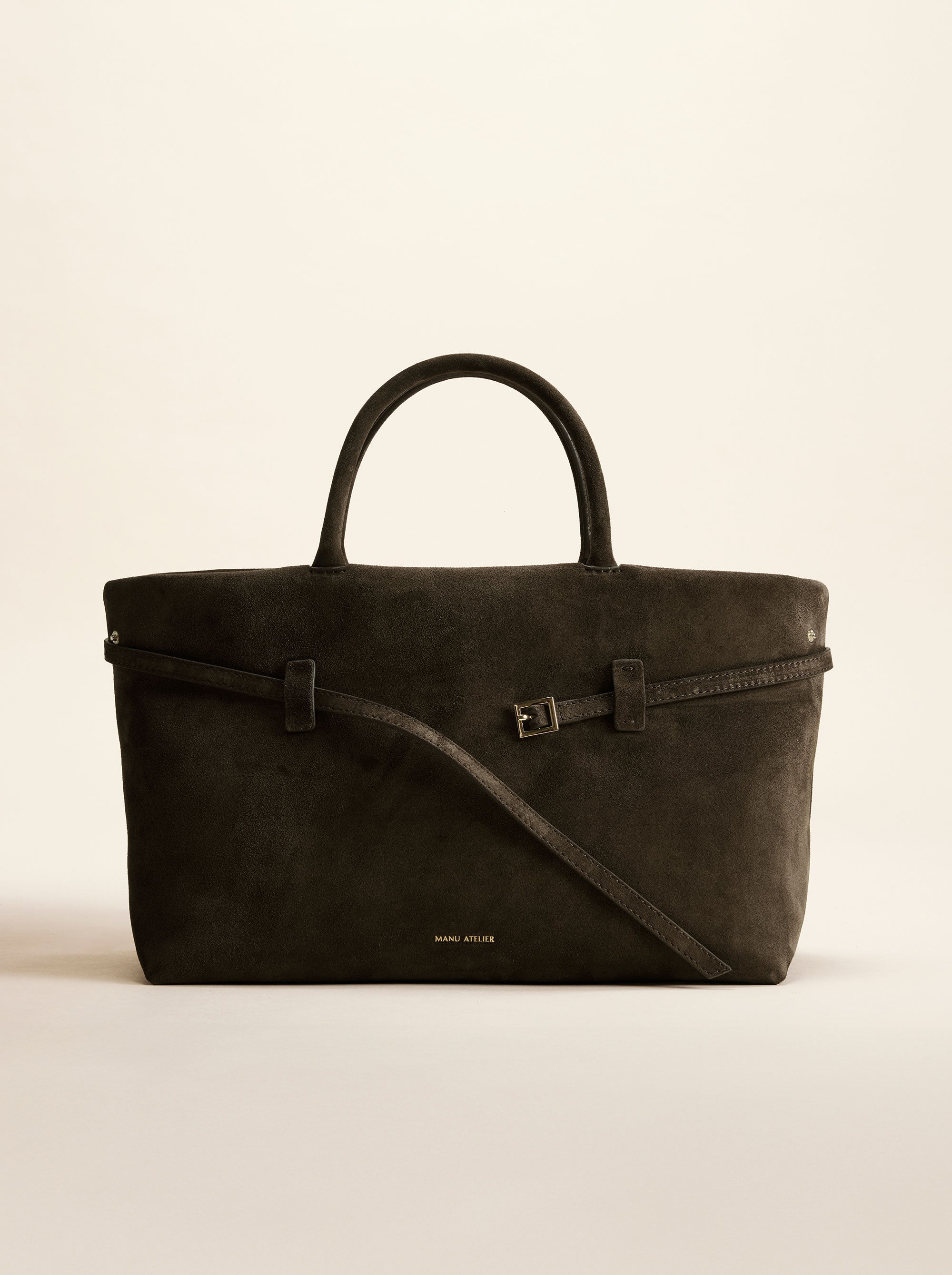 Le Cambon 35 Tobacco Green Suede Front 01