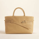 Le Cambon 35 Biscuit Calf Skin Leather Front 01