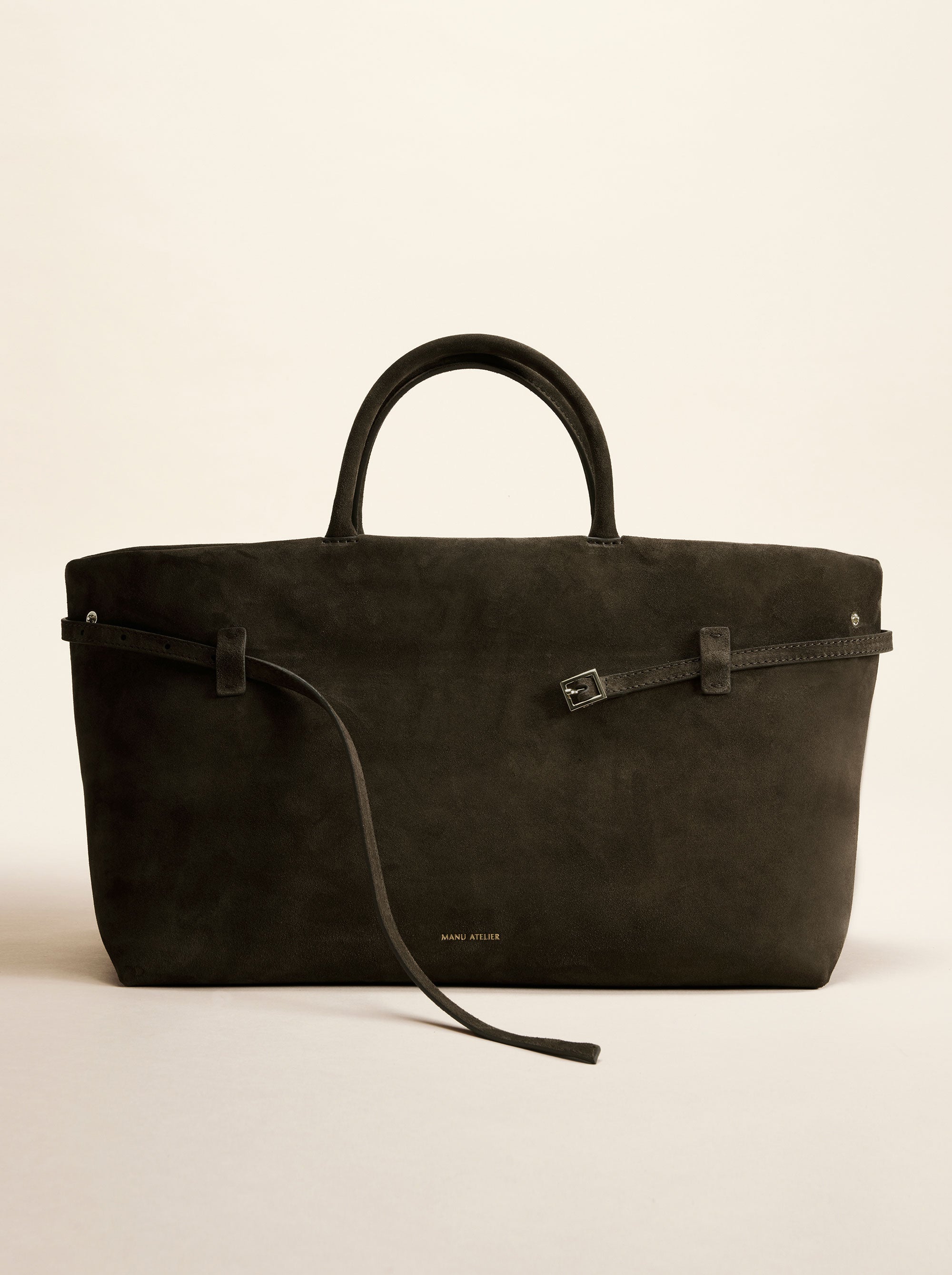 Le Cambon 40 Tobacco Green Suede Front 01