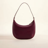 Manu Mini Hobo Burgundy Back