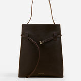 Tote du Jour Bitter Brown Open Front