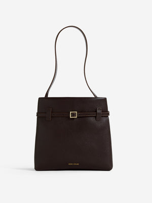 Mini Tote du Jour Bitter Brown