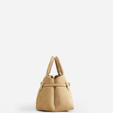 Le Cambon 25 Cachemiere Suede Butter Yellow Bag Side