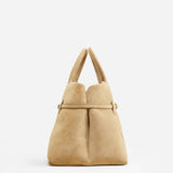 Le Cambon 35 Cachemiere Suede Butter Yellow Bag Side