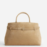 Le Cambon 40 Cachemire Suede Butter Yellow Bag Front