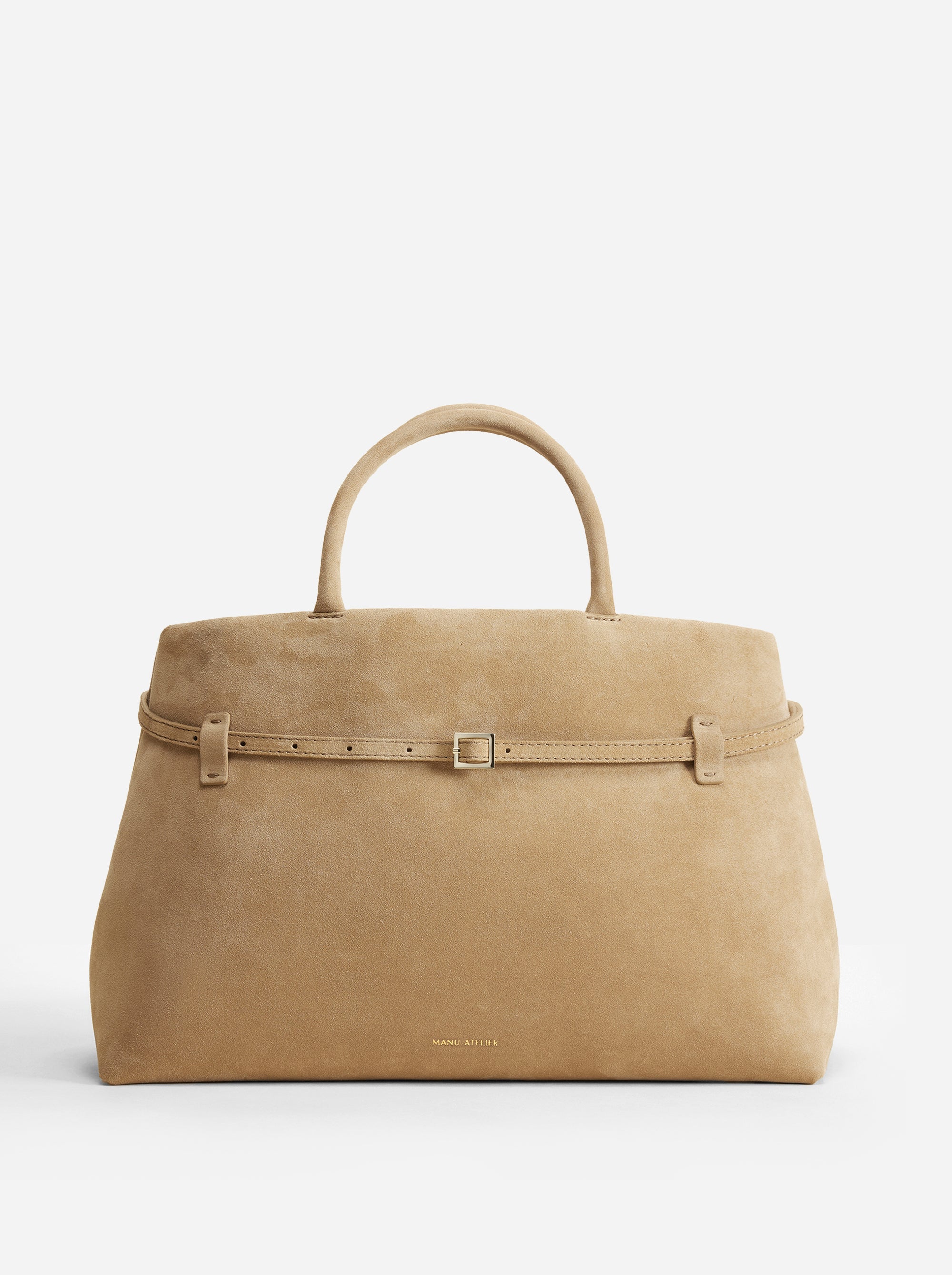 Le Cambon 40 Cachemire Suede Butter Yellow Bag Front