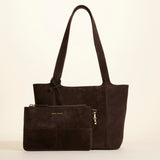 L'Escale Deep Brown Suede