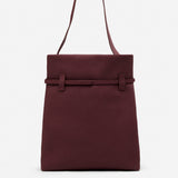 Tote du Jour Burgundy Back