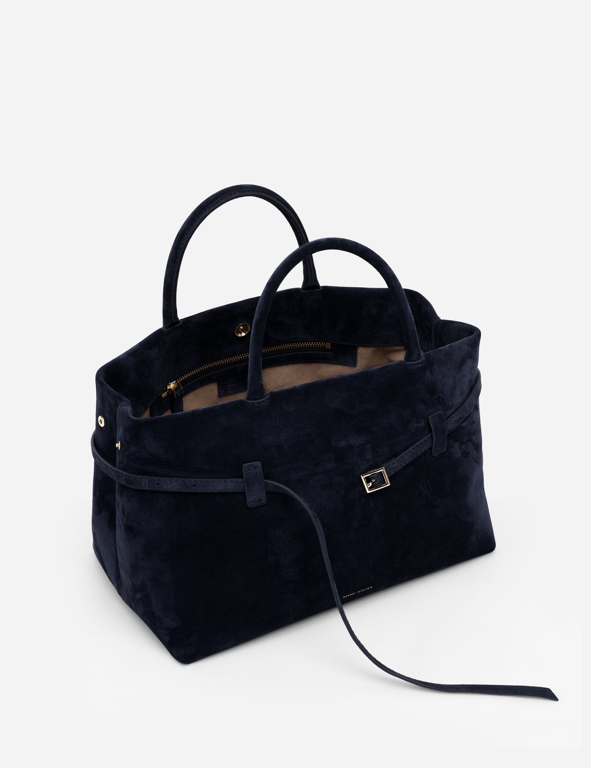 le cambon 35 tobacco green suede Manu Atelier's is a modern icon This Manu Atelier Le Cambon 35 medium handbag features a soft construction crafted from suede calfskin Le Cambon 35 Tobacco Green