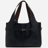 Cambon Cabas Soft Calf Leather Black Front