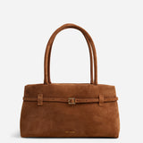 Le Cambon East West Camel Suede