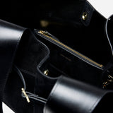 Cambon Cabas Black Suede