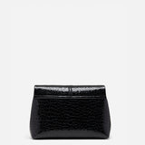The Fold Bag Black Croc back