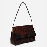 The Fold Bag Brown Zebra & Black