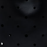 Romy Pouch Perforated Black Soft