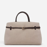 Le Cambon 40 Beige Canvas & Bitter Brown