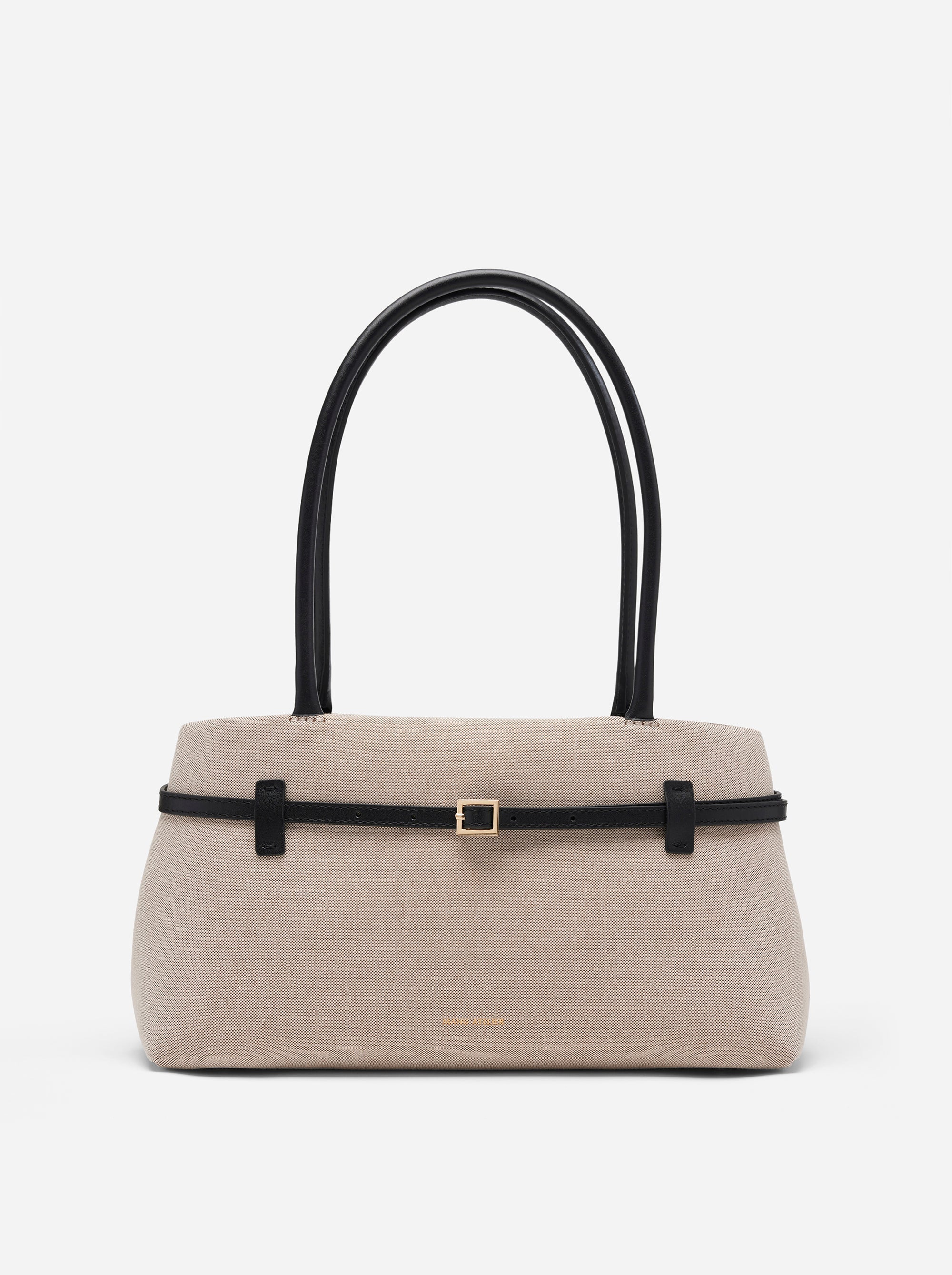 Le Cambon East West Beige Canvas & Black Front 