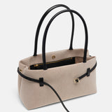 Le Cambon East West Beige Canvas & Black