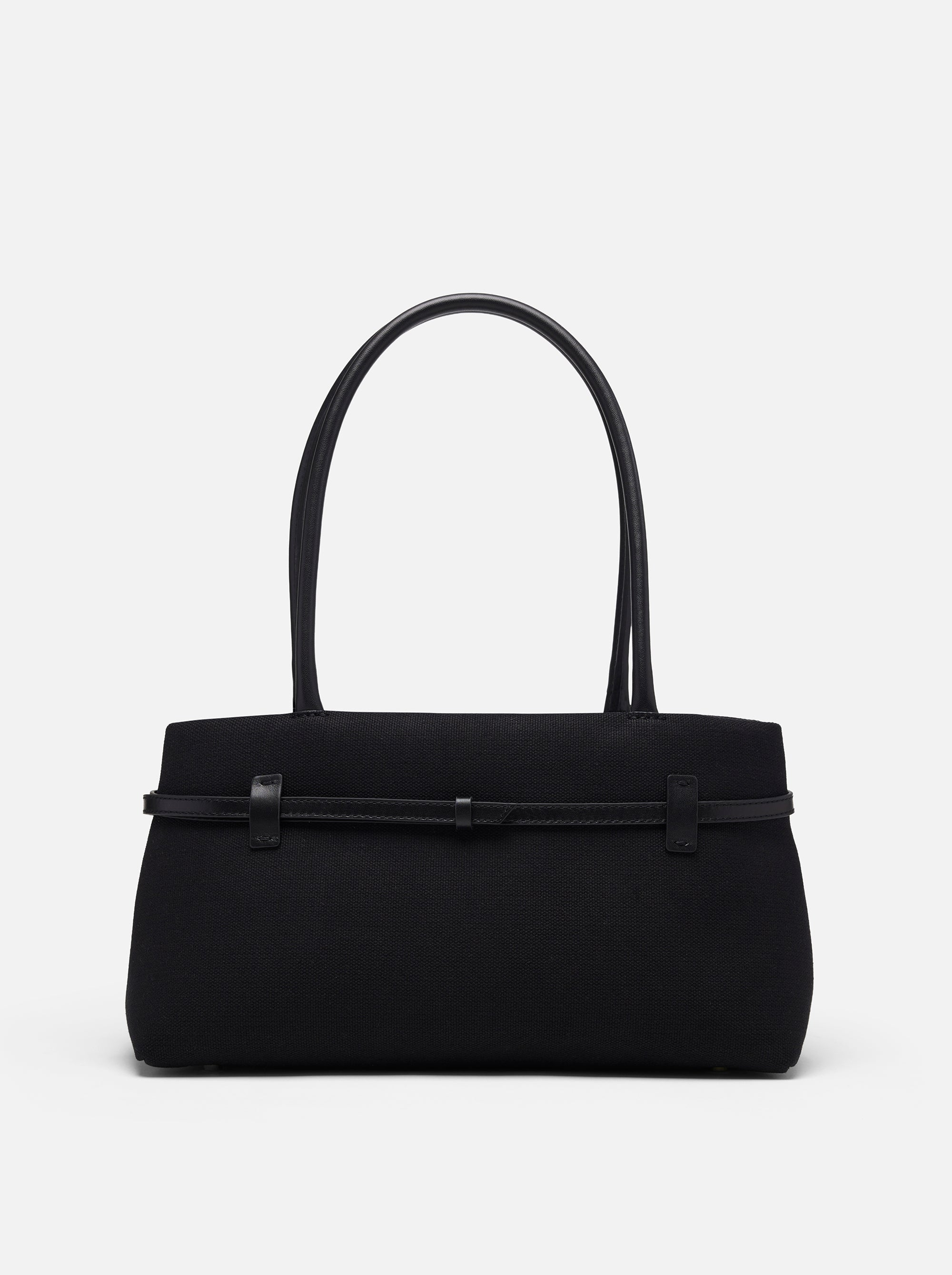 Le Cambon East West Black Canvas Back 