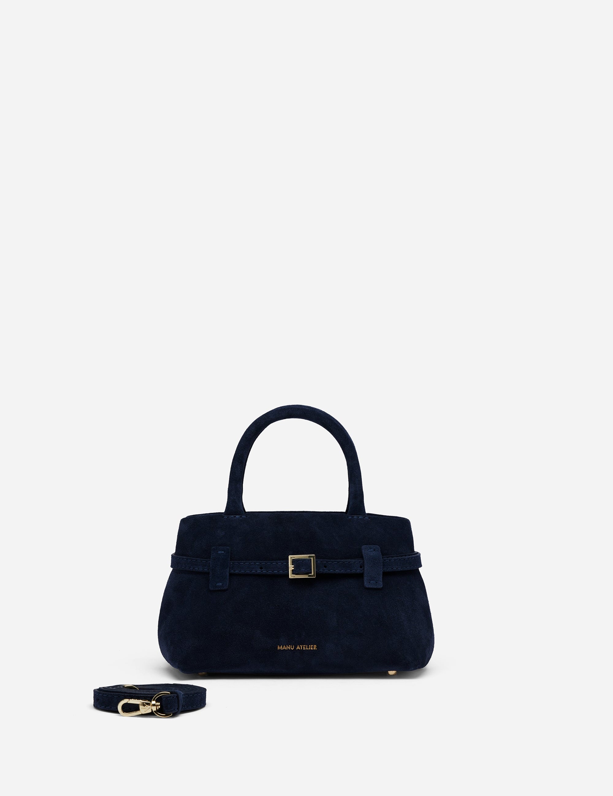 Le Cambon 20 Dark Navy Suede Front
