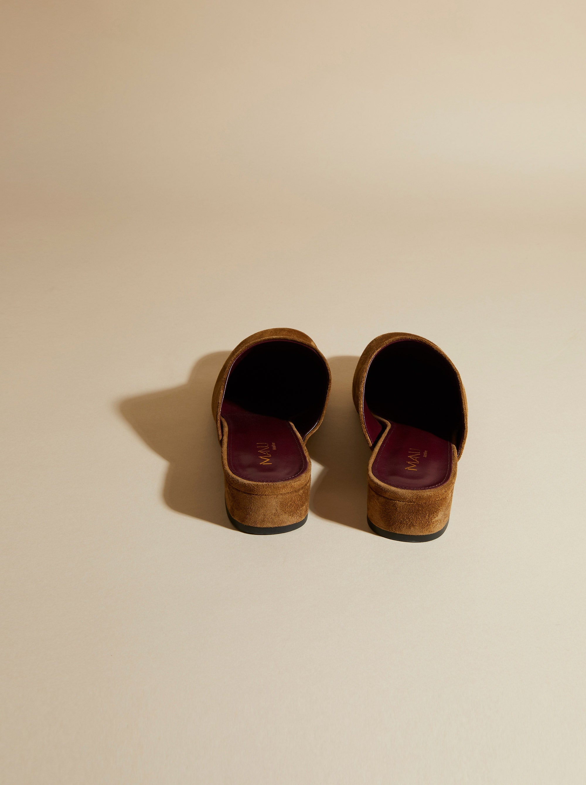 Beste Slippers Mocha Suede Back