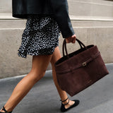 Le Cambon 35 Deep Brown Suede