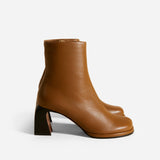 Chae Ankle Boots Mocha Soft Side