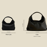 Mini Gala Black and Gala Black Calf Skin 